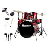 Bateria Acústica Premium Dx722 Bk 22