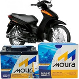 Bateria Agm Moto Moura 12v 5ah Honda 125 150 Biz fan cg bros