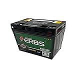 Bateria AGM SELADA ERBS De 5Ah Para Titan 150 Titan 160 BIZ POP Cargo Premium 12V Preto