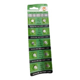 Bateria Alcalina Ag1 Sr621 Lr620 Ag1 Lr621 Lr60 364 10 Peças