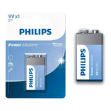 Bateria Alcalina Philips 9v 6lr61p1b