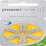 Bateria Auditiva 10 PR70 Power One 60 Baterias 10 Cartelas