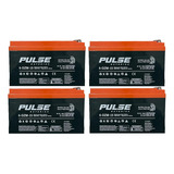Bateria Bicicleta Elétrica Kit 4 Nicoll 12v 15ah Bike 48v