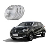 Bateria Chave Cartão Renault Captur Original Panasonic