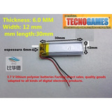 Bateria Chaveiro Espião Óculos Bluetooth 3 7v 180mah