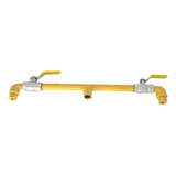 Bateria Coletor De Gás 2 Saídas Com Válvulas 1 2 X 7 16