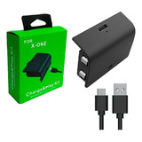 Bateria Com Cabo Carregador Para Controle Xbox One Charge