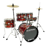 Bateria Compacta Zowag Z1 Juvenil Bumbo 16 Polegadas
