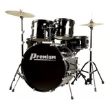 Bateria Completa Premium Dx722 Com Banco E Acessórios