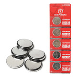 Bateria Cr2032 3v De Lítio Pilha 2032 Cartela C 5 Unidades