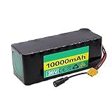Bateria De 36V 10AH E Bike Li Ion 100W 350W E Bikes Motor Kits Bateria De Lítio Com Carregador De 42V E Plugue XT60 Bateria De Lítio De Bicicleta Elétrica