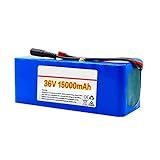 Bateria De Lítio De Bicicleta Elétrica 36V 15Ah 500W 10S4P Alta Capacidade De Potência 42V 18650 Bateria De Lítio E Bike Carro Elétrico Bicicleta Scooter 20A BMS Carregador
