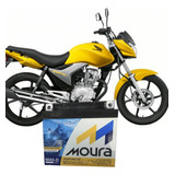 Bateria De Moto Honda Cg 125 150 160 5ah Moura Cg Fan Ks es