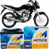 Bateria De Moto Honda Cg 150 Start 12v 5ah Moura Ma5d 
