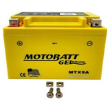 Bateria De Moto Motobatt Gel Mtx9a