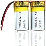 Bateria De Polímero De Lítio 3 7V 110mAh 301525 Para GPS PSP MP3 MP4 MP5 DVD Pequenos Brinquedos Bateria Fone De Ouvido Bluetooth Bateria Li Ion 2 Peças