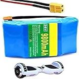 Bateria De Scooter 36Vbalanceada Bateria De Lítio De Scooter Elétrica De 2 Rodas 10S2p 36V 9800Mah Placa De Proteção BMS Integrada Bateria De Lítio 18650 Bateria De Hoverboard 36V 9 8AH