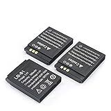 Bateria De Substituição Para Relógio Inteligente 3 7 V 380 MAh Para Bateria Lq S1 Ab S1 Lq A1 Jhcy S1 Lq A1 GPS Número De Rastreamento 3 Peças