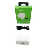 Bateria E Cabo Carregador Controle Xbox One Charge Play Kit
