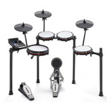 Bateria Eletronica Alesis Nitro Max Kit 8 Peças 440 Sons