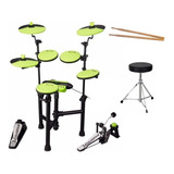 Bateria Eletrônica Carlsbro Csd130 Odery Com Banco E Baqueta