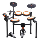 Bateria Eletrônica Digital Medeli Mz528 8 Pçs Dual Zone