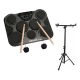 Bateria Eletrônica Roland Portátil Revas Pb 350 Suporte