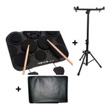 Bateria Eletrônica Roland Revas Pb350 Estante Capa Nfe