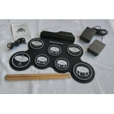 Bateria Eletronica Roll Up Com 7