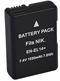 Bateria EN EL14 Para Câmera Digital E Filmadora Nikon SLR P7000 D3100 D3200 D5100 P7100