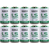 Bateria Er14250 Lithium Ls14250 1 2aa 3 6v Saft Kit 10 Peças