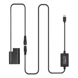 Bateria Fictícia Dc gh5 Cabo Usb Dc g9 Tipo C De Substituiçã