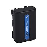 Bateria FM50 FM55H Para Câmeras E Filmadoras Sony 1400mAh E 7 2V