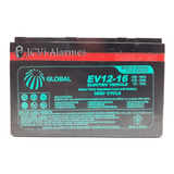 Bateria Gel 12v 15a Deep Cycle 6 dzm 12 Moto Carro Elétrico