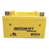 Bateria Gel Motobatt Mtx7a Ytx7a bs Suzuki An 125 Burgman