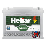 Bateria Heliar 60ah Super Free Hf60dd