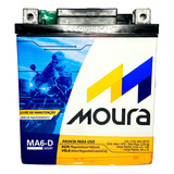 Bateria Honda Cb 300r 2011 6ah Moura Moto Ma6d   Ytx7l bs