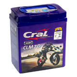 Bateria Honda Cb600f Hornet Ate 2007 Selada Cral Moto 7ah