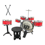Bateria Infantil Bumbo 30cm Vermelho