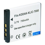 Bateria Klic-7000 / K7000 Para Câmeras Kodak