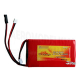 Bateria Life 2s 2100mah 6 6v Flytown Para Receptor Ou Rádio