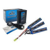 Bateria Lipo 11 1v 1100 Mah 3 S 20 C Com Carregador Leão