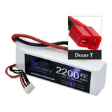 Bateria Lipo 2200mah 3s 11 1v 40c Plug T Deans