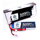 Bateria Lipo 5200mah 7 4v 2s 30c Deans T Hpi Traxxas Himoto