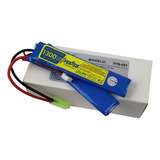 Bateria Lipo Airsoft 7 4v 1300mah 15c Ffb 021 M4 Aeg