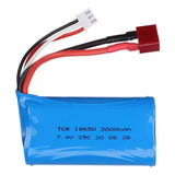 Bateria Lipo Carrinho Conquer 7 4v 3000mah Wltoys 4x4 Nova