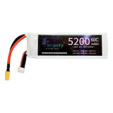 Bateria Lipo Teranty 3s 5200mah 11 1v 60c Conector Xt60