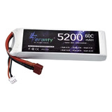 Bateria Lipo Teranty 5200ma 2s 7 4v 60 C