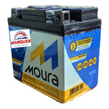 Bateria Moto 5ah 12v Moura 150 160 Scooter Honda E Yamaha