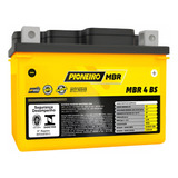 Bateria Moto Cg 125 Titan Es 2000 Pioneiro Mbr 4 Bs 12v